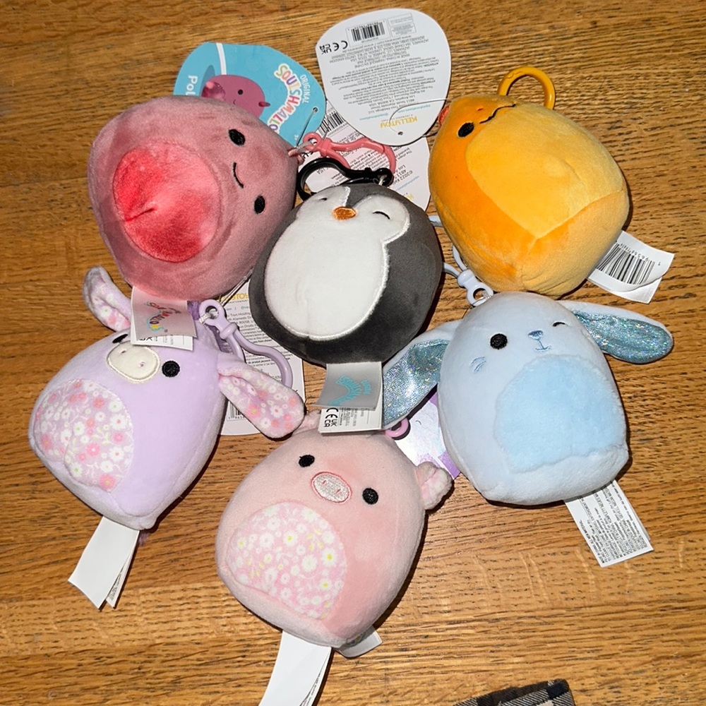 Squishmallow Clip Bundle